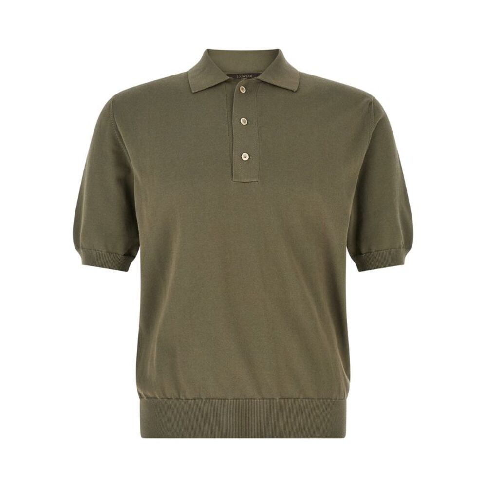 ZANONE Bicolor Cotton Polo Men's Shirt